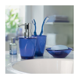 Porte savon TORONTO Bleu Marine Spirella