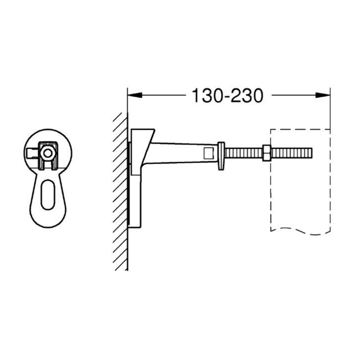Pack WC Bâti-support + WC sans bride Infinitio Design + Abattant softclose + Plaque chrome