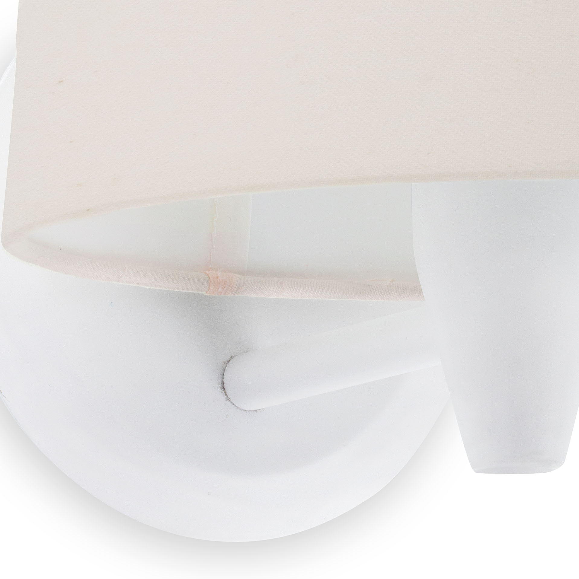 CONGA Lampe applique blanc/beige