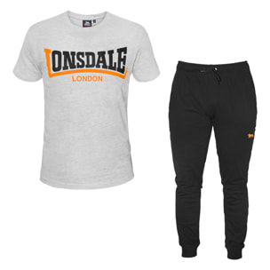 Completo Uomo Sportivo LONSDALE Cotone Manica Corta - Pant. Lungo 4 Modelli