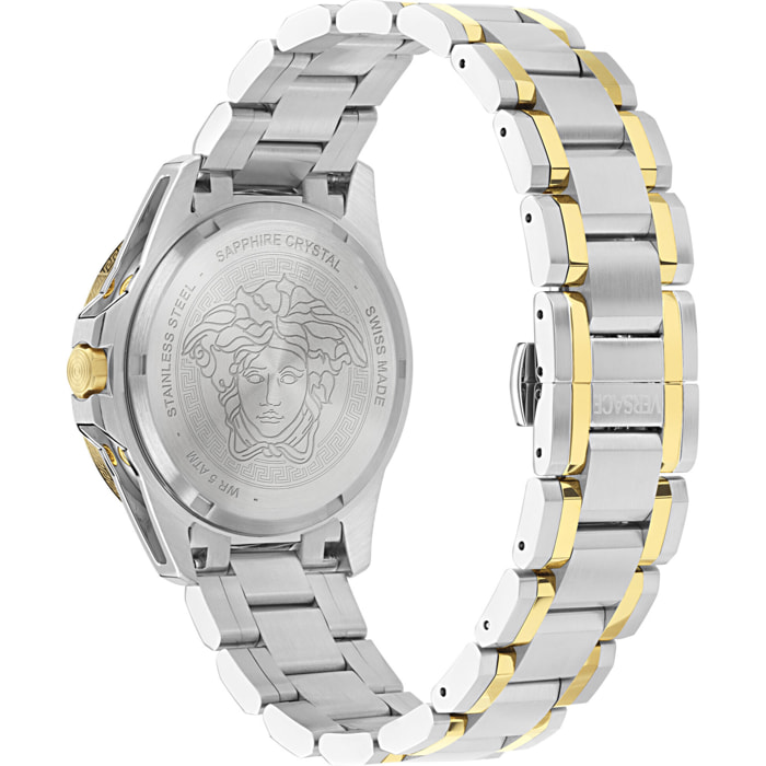 Versace Orologio Analogico Al Quarzo V-Galaxy Moonphase