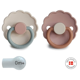 Frigg Pack 2 Chupetes Silicona Daisy