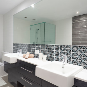 Stickers muraux - Sticker Mural Carrelage adhésif Cuisine Salle de Bain - 24 STICKERS CARRELAGES AZULEJOS LILY ROSA