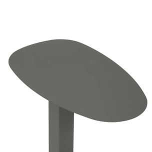 Table d'appoint de jardin Venuzia 50x30x50cm vert laurier