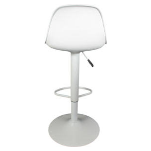 Tabouret De Bar Isak Blanc - Lot De 2