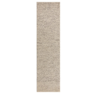 Tapis laine bouclée de couloir MINERALS Beige