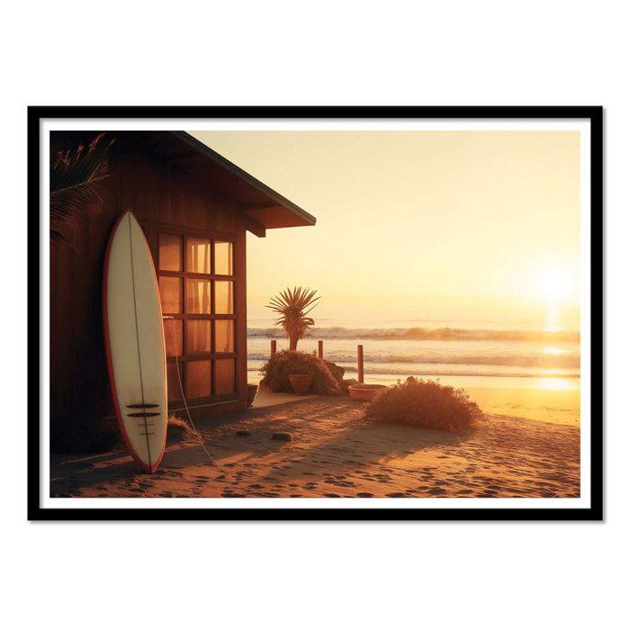 Affiche - California Pacific Sunset - Philippe Hugonnard