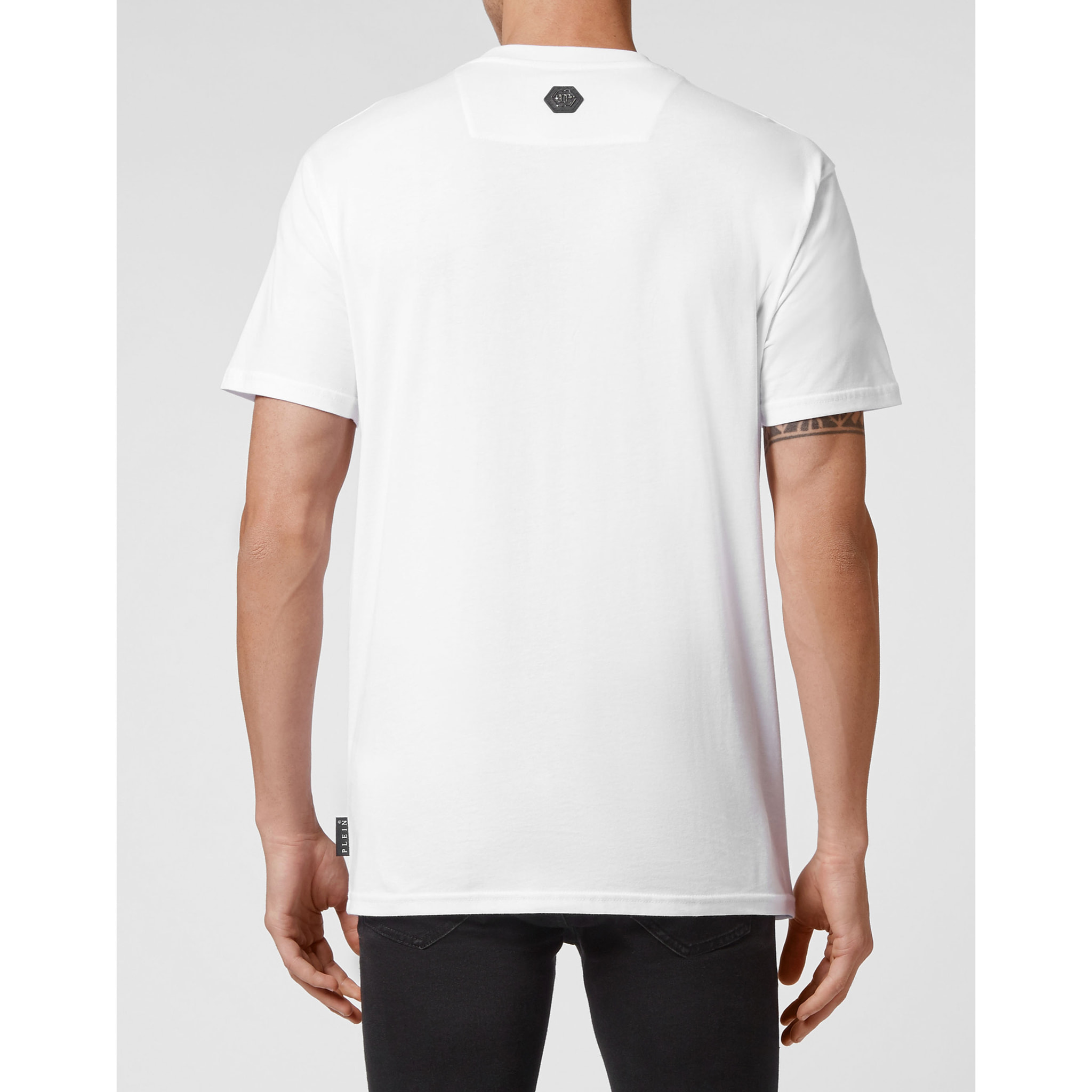 PHILIPP PLEIN T-Shirt Round Neck SKULL