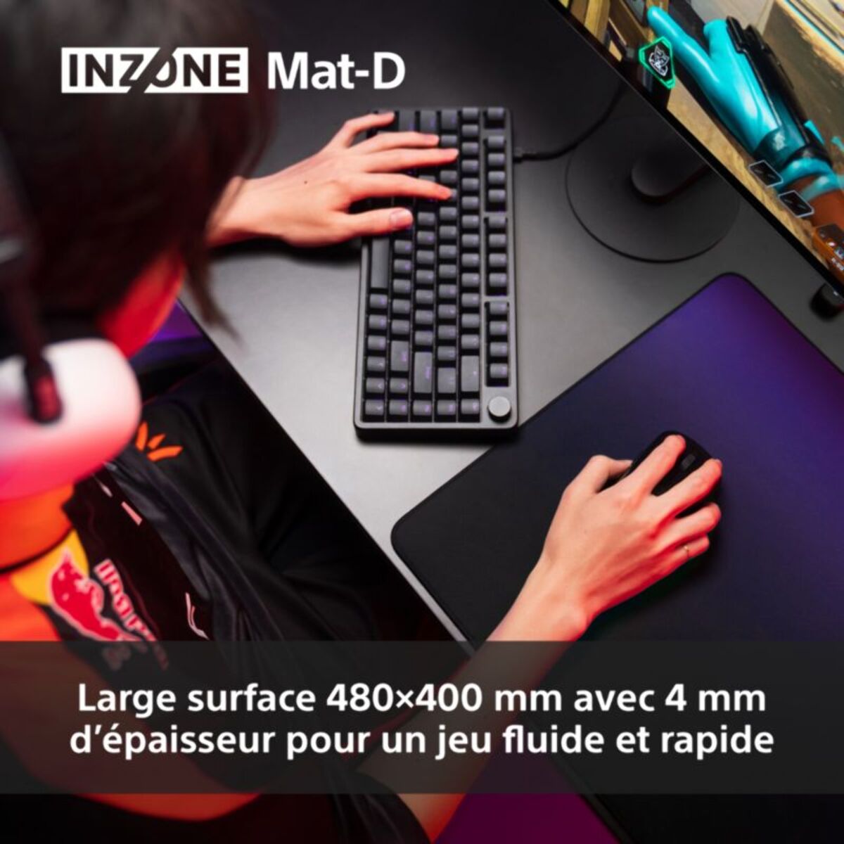 Tapis de souris SONY INZONE MAT-D
