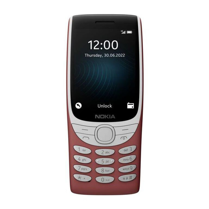 Téléphone portable NOKIA 8210 Rouge DS