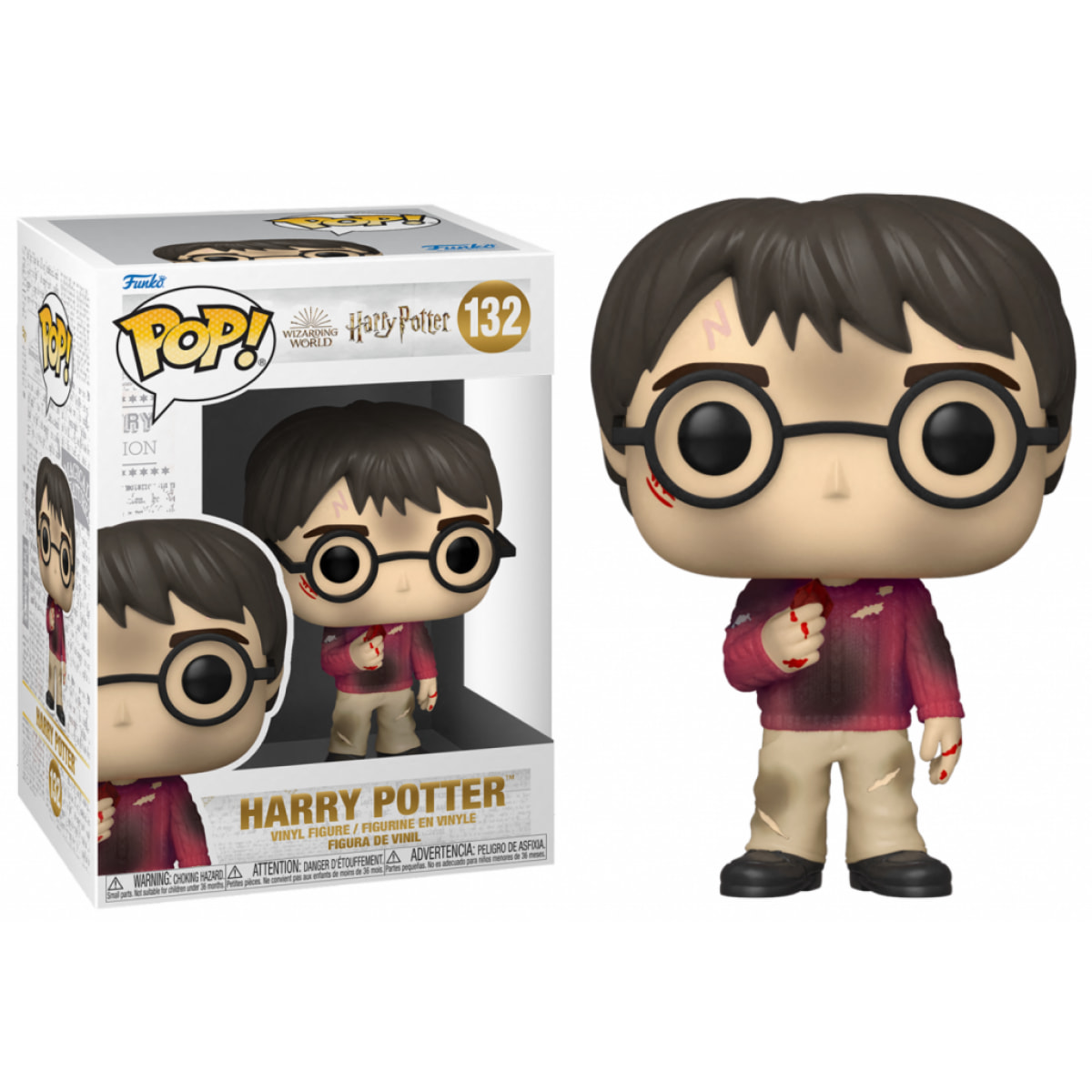 Harry Potter Funko POP Film Vinile Figura Harry con la Pietra Filosofale 9 Cm