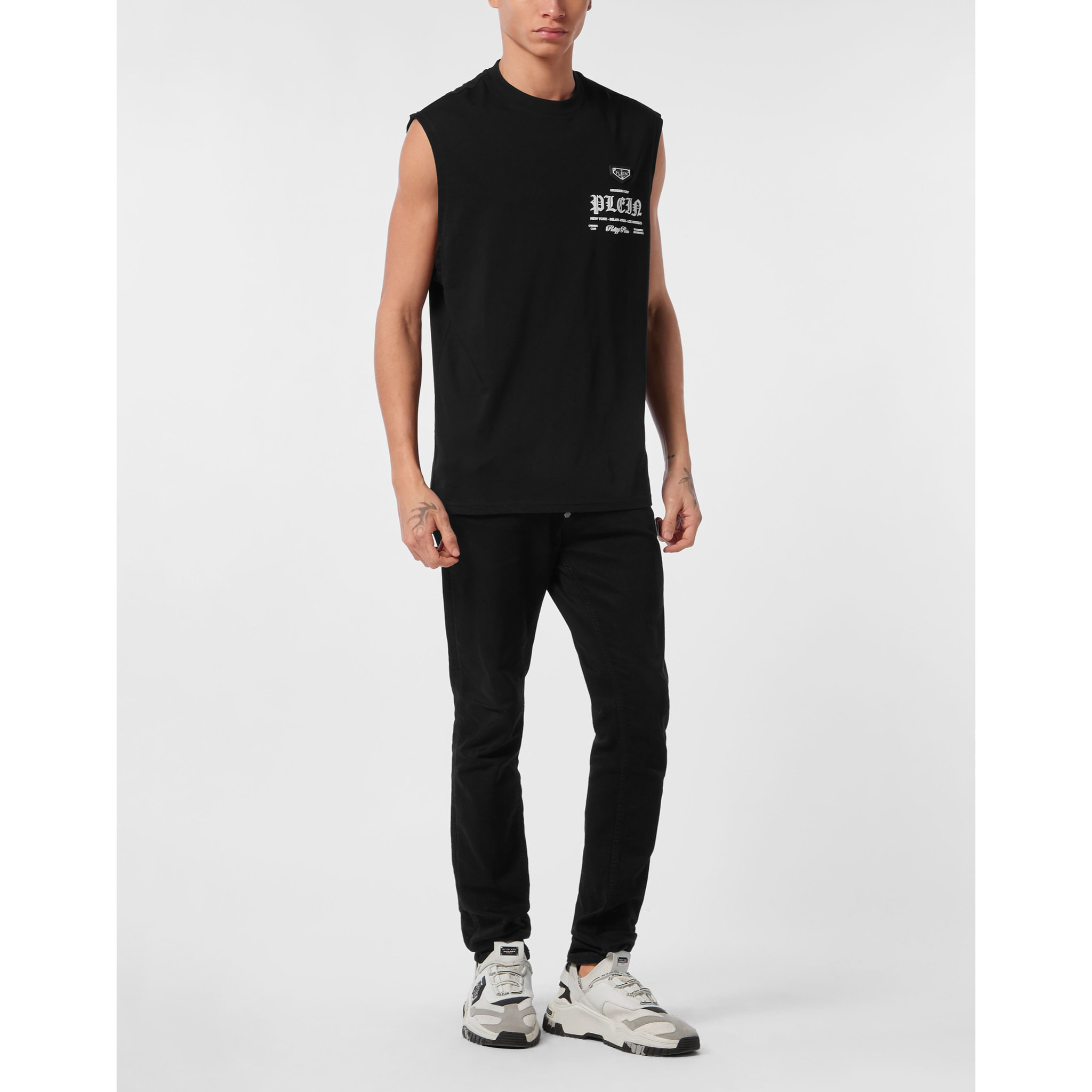 PHILIPP PLEIN Camiseta Cuello Redondo Ss