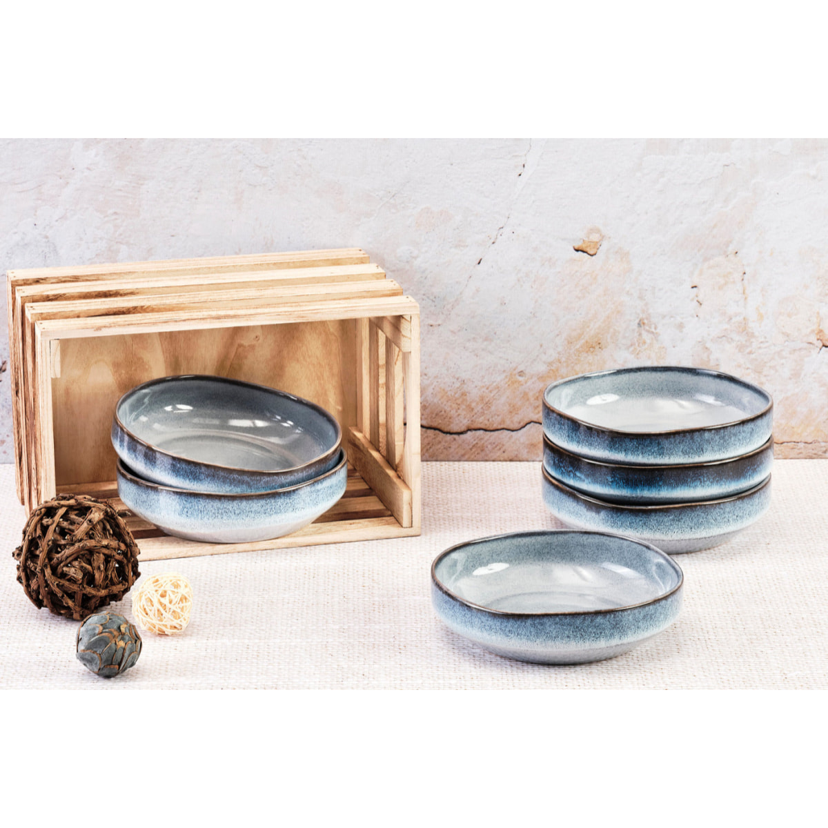 Bol GENESIS Ø17cm - 6 pièces - Mer