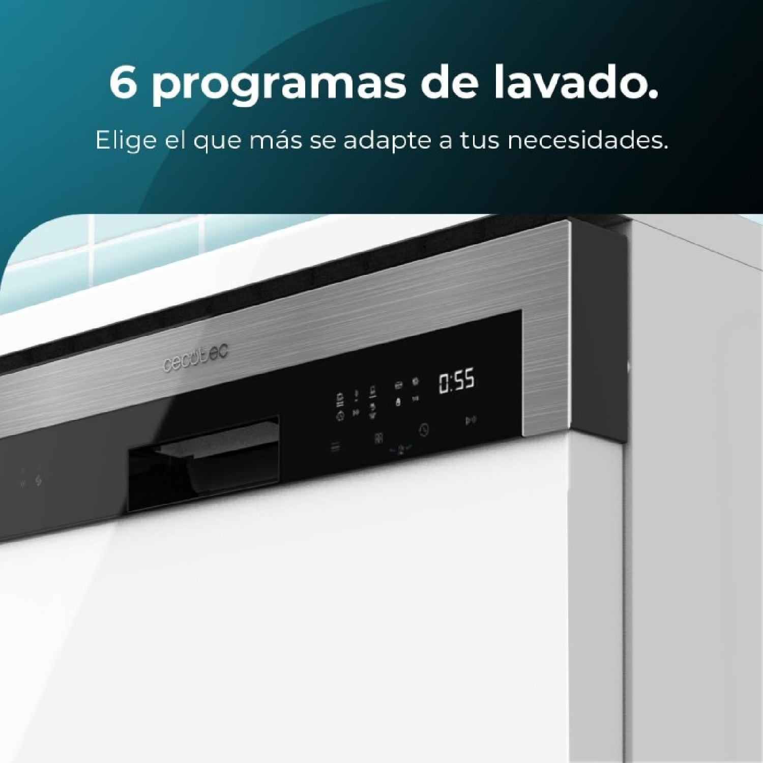 Cecotec Lave-vaisselle Bolero Aguazero 6500 C