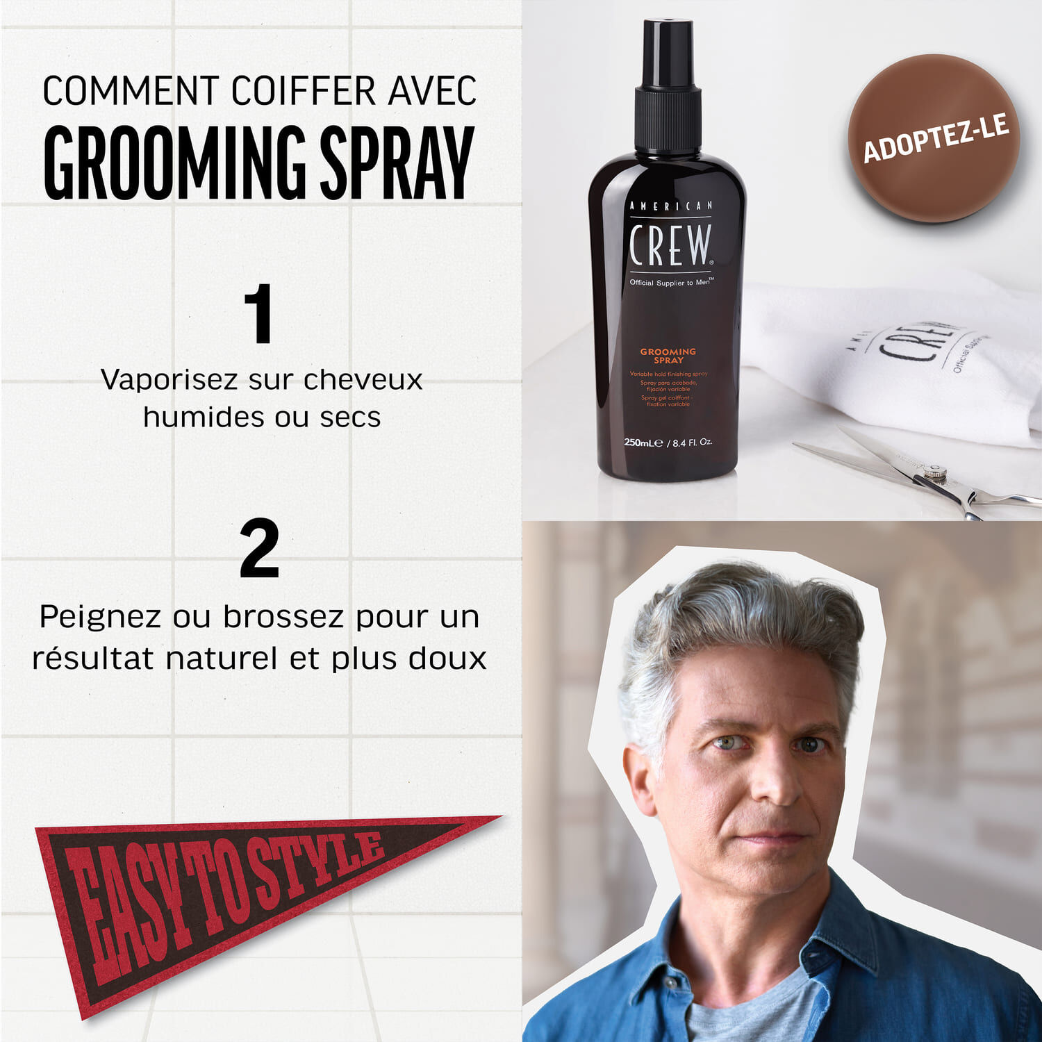 Grooming Spray - Spray Fixant 250 ml