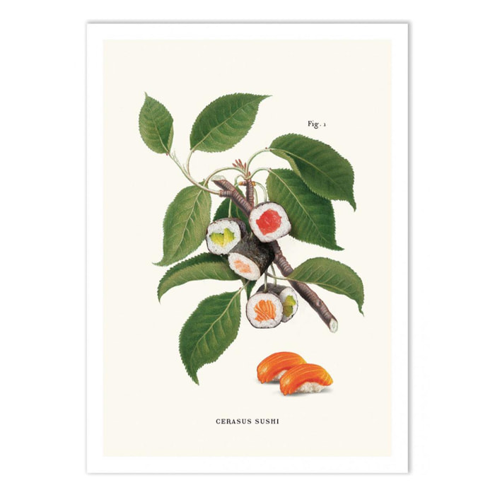 Art-Poster - Sushi Plant - Jonas Loose - 50 x 70 cm