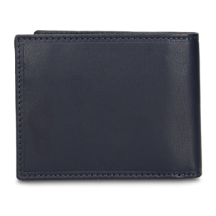 Portafoglio uomo in vera pelle - Modello Erevan Pro - Casual - 11.5 x 9.0 x 2.0 cm