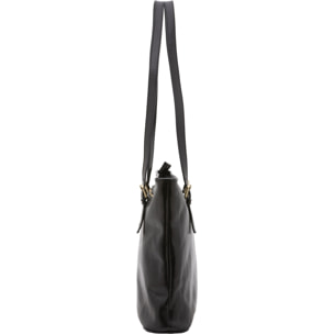 Borsa a spalla da donna - Modello False - 100% vera pelle - 31.0 x 41.0 x 10.0 cm