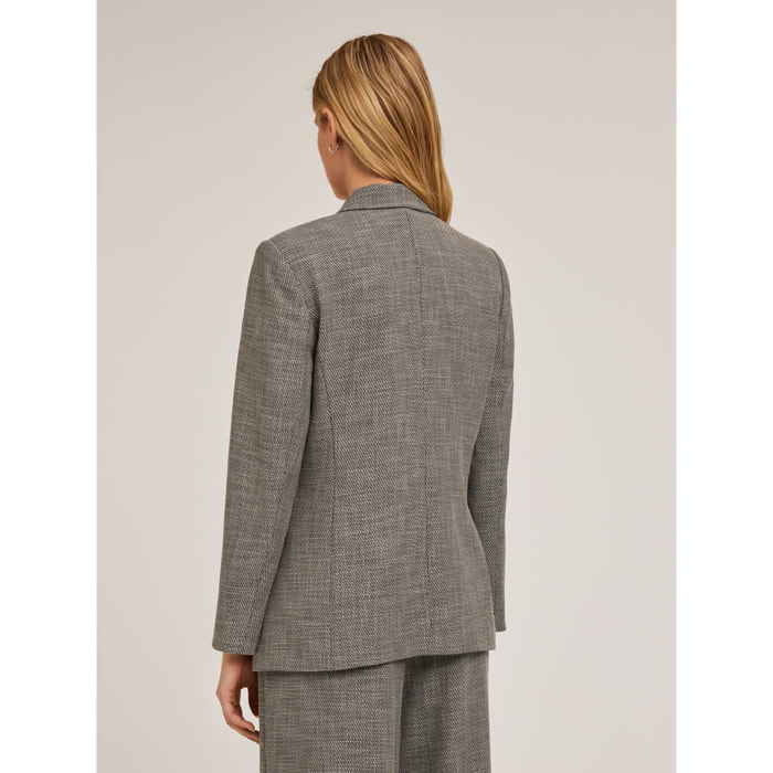 Motivi - Giacca over doppiopetto - Grigio