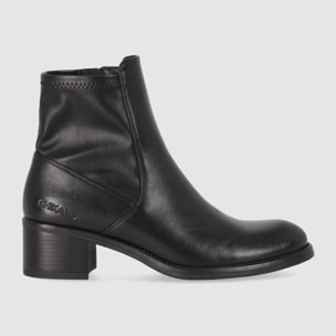 Botines - Negro - Tacón: 5 cm