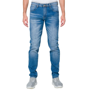 Pantalone Hot Buttered denim Hawk Blu