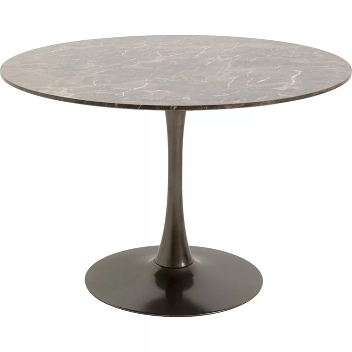Table High Society 110cm grise Kare Design