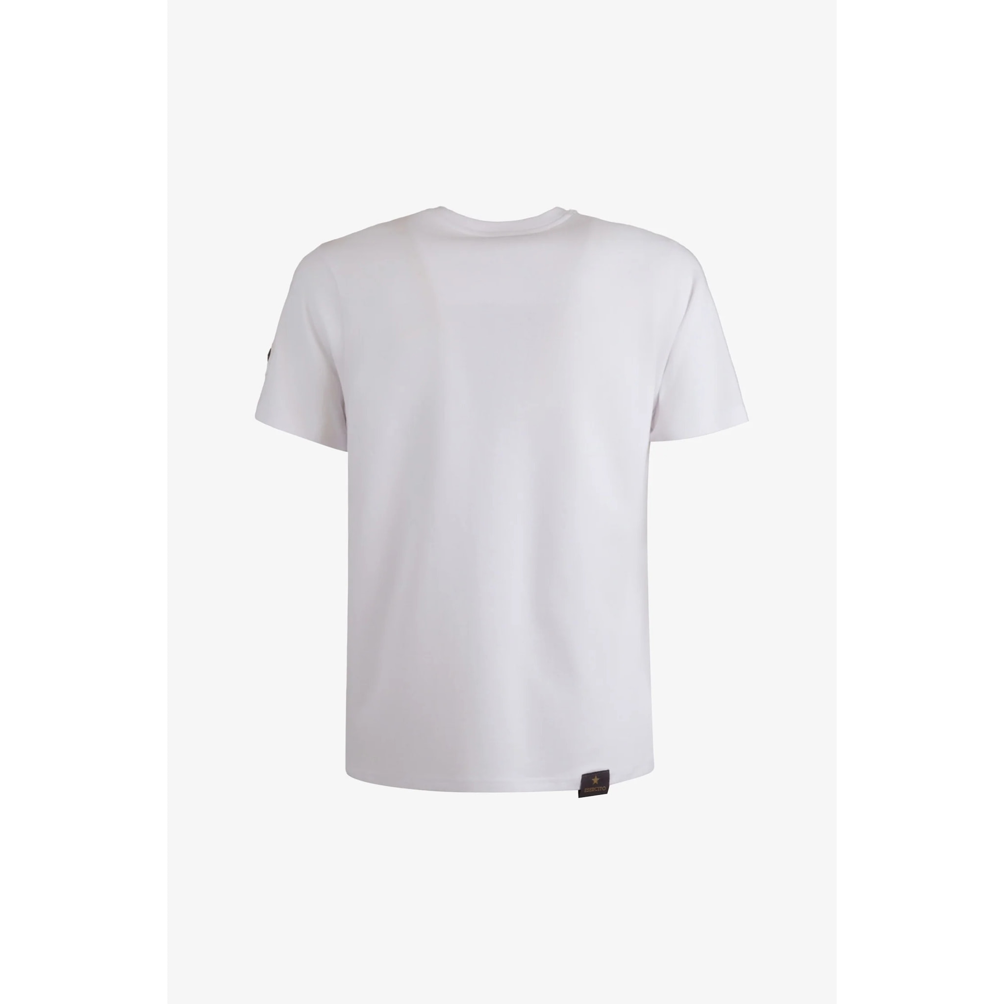 T-shirt Folgore a maniche corte bianca uomo