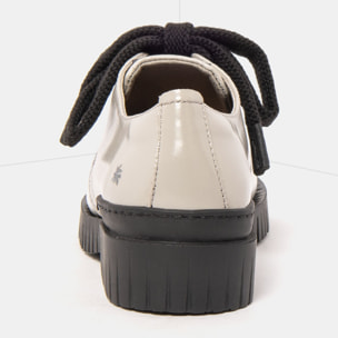 Zapatos 1846 NAPPA SHINNY CINDER /OXFORD color Cinder