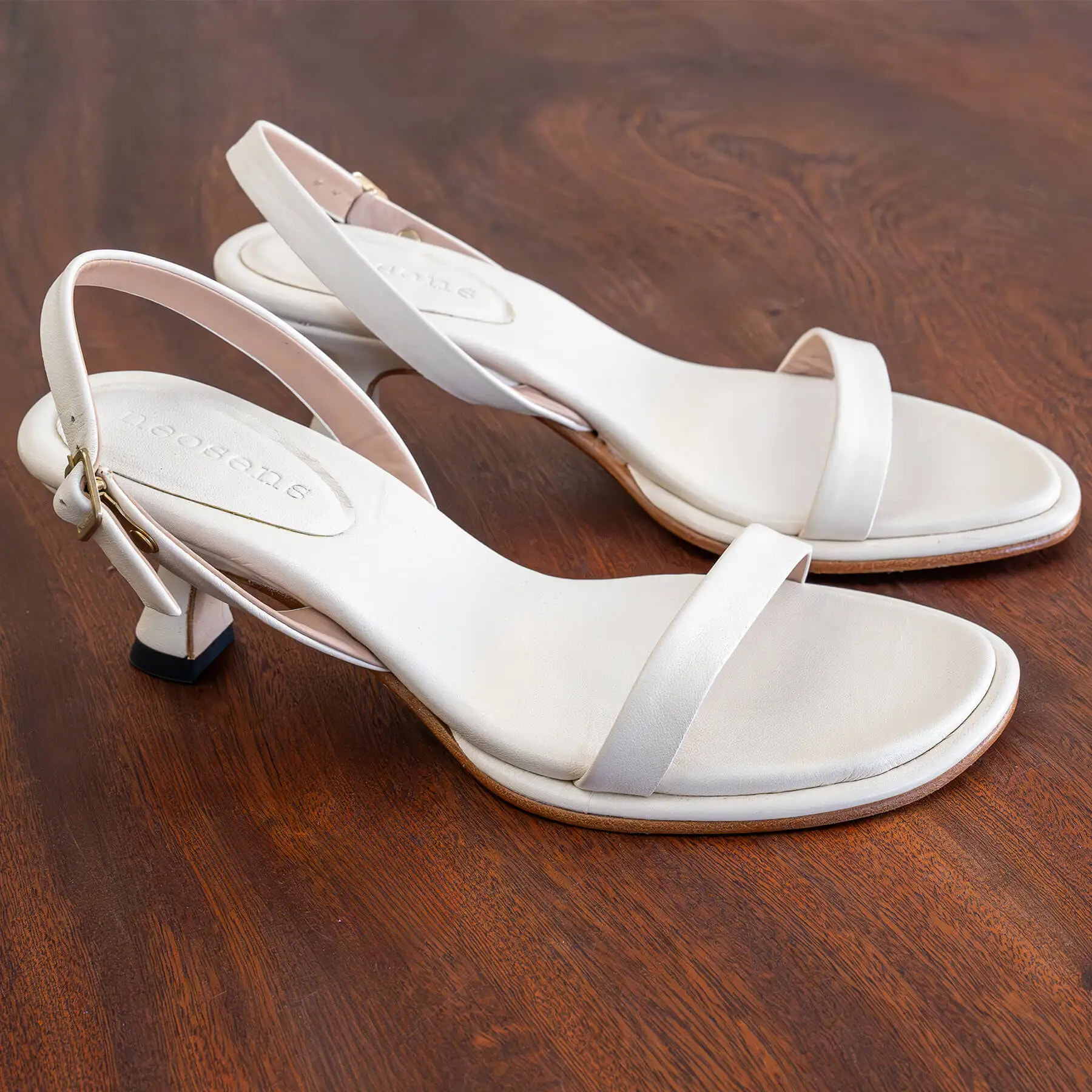 Sandalias con tacón S3164 NAPPA PASTEL GREEN/ GLERA color Pastel green