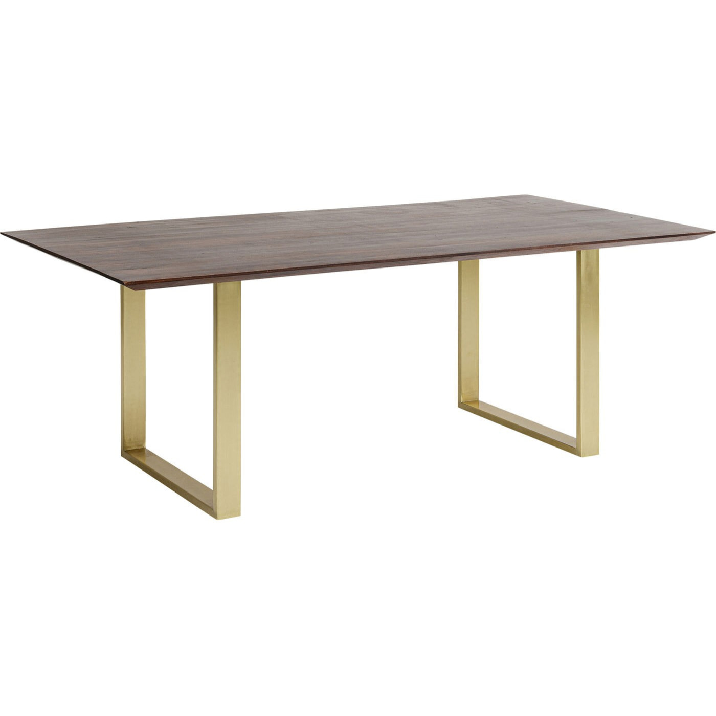 Table Symphony noyer laiton Kare Design