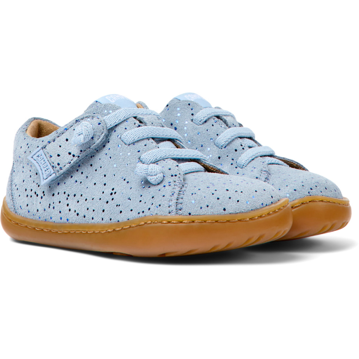 CAMPER Peu Cami - Zapatillas Sneakers Azul Infantil Unisex