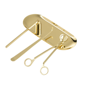 J-Line éteignoir À Bougie Candle Kit - fer - or