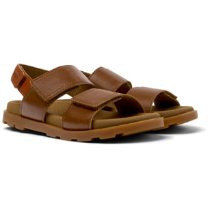 Sandalias - CAMPER Brutus Sandal - Marron - Cuero liso
