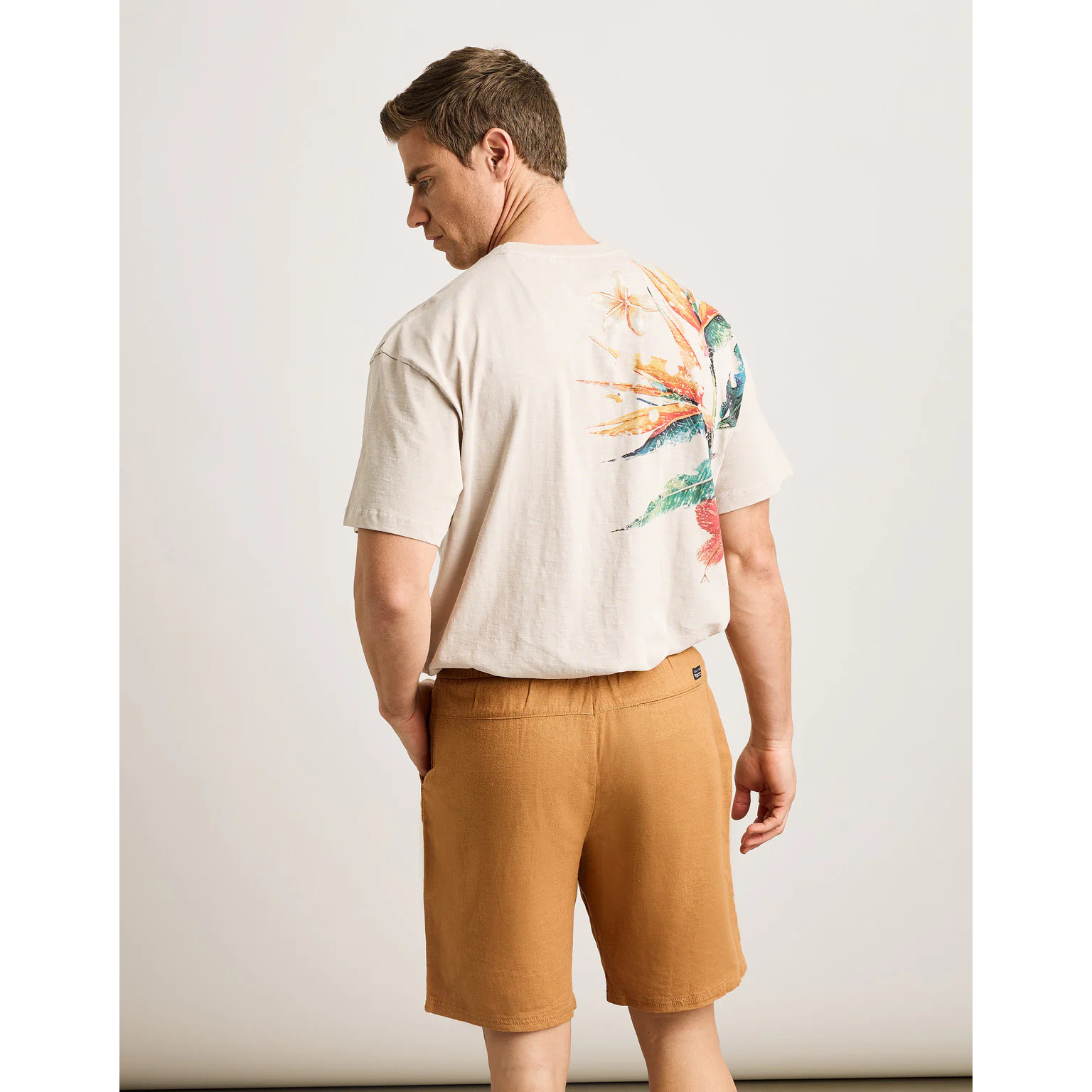 Camiseta Manga Corta Off White - Narama