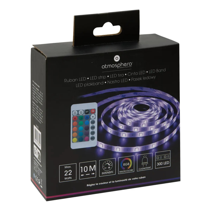 Ruban LED multicolore L1000cm