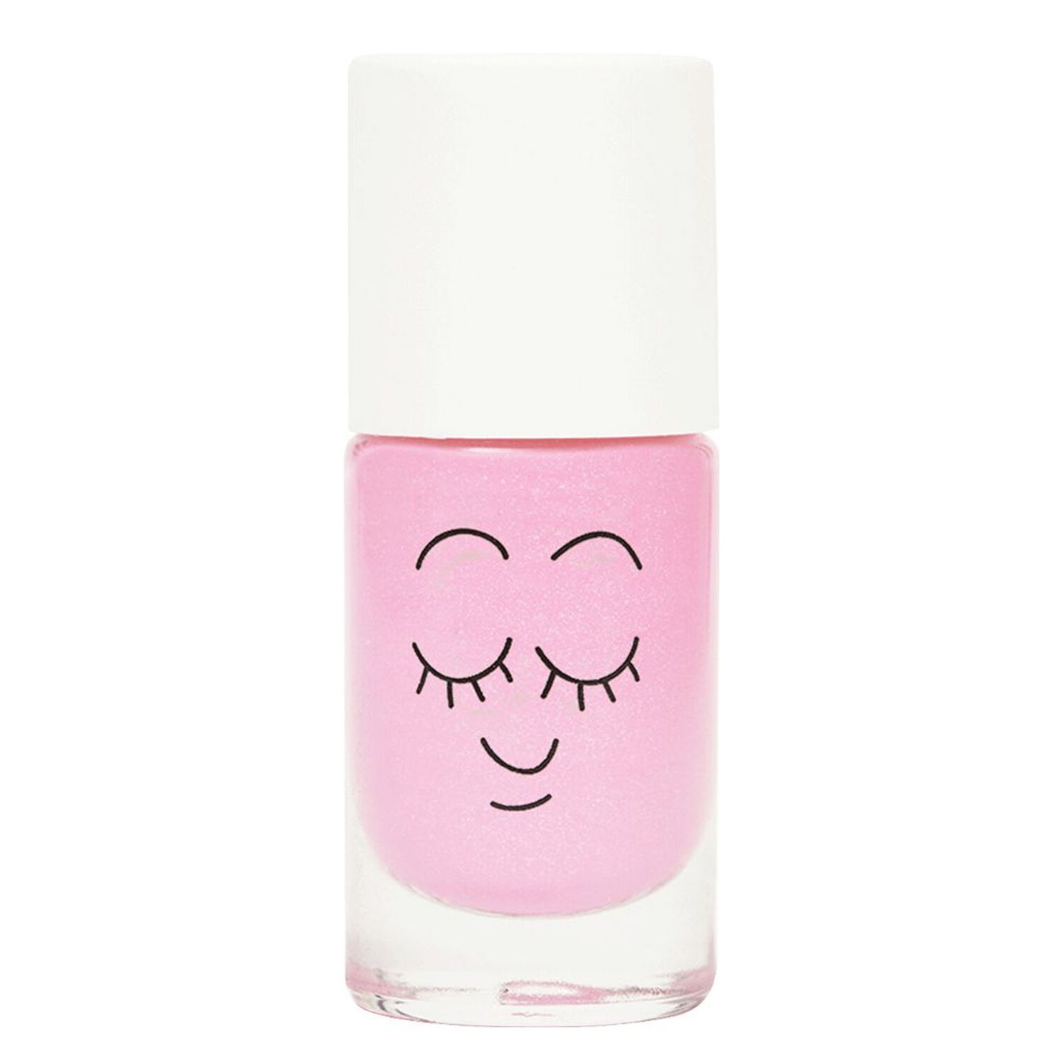Dolly - Vernis Enfant Formulé à Base d'Eau - Rose Néon Nacré 8 ml