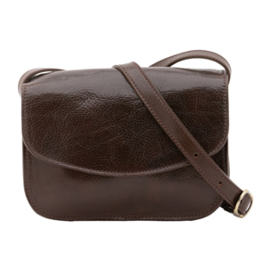 Borsa a tracolla  da donna In Vera pelle Made in Italy 22x16x9,5 cm