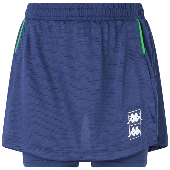 Kappa - Gonne Donna Blu - Kombat Padel Fevasi