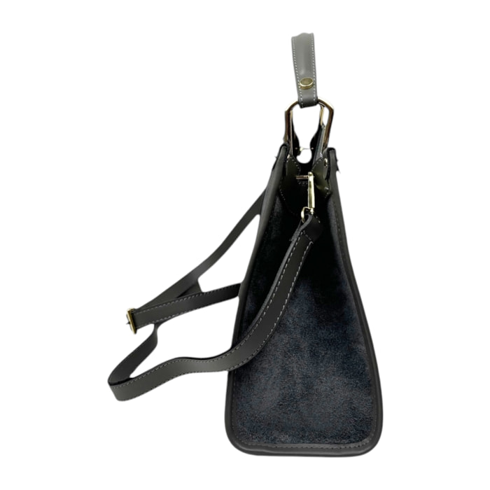 Borsa a mano Cheval Firenze Capri Mini F/W Grigio Scuro