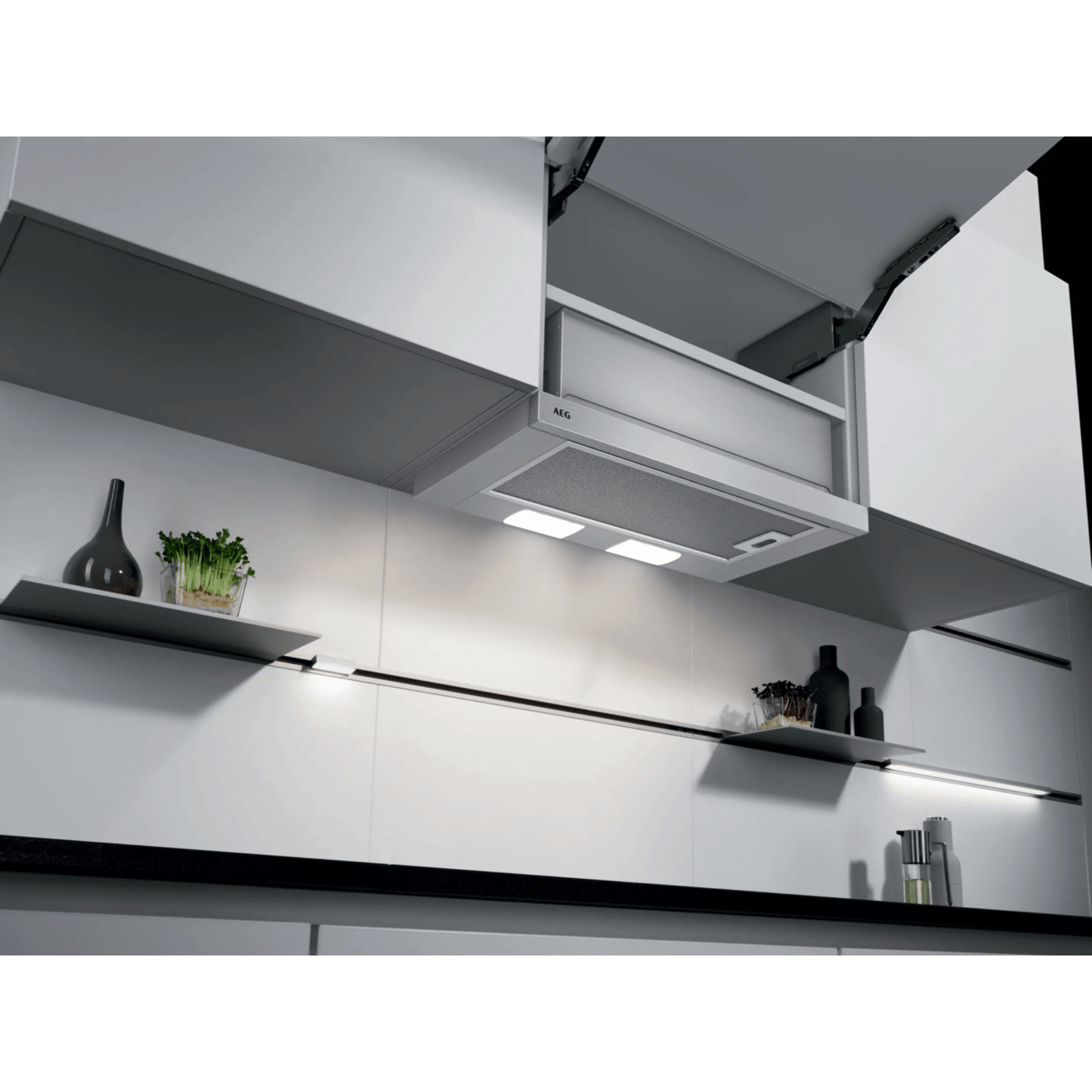AEG Campana extractora extraíble Serie 3000 Extractor de 60 cm DPB3632S | Reacondicionado