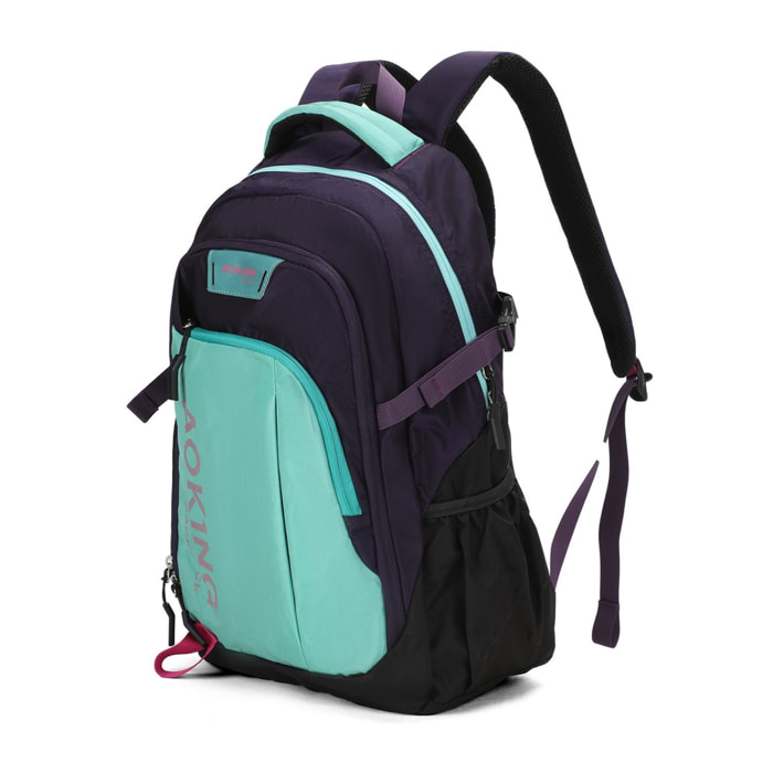 Zaino unisex Auralis - Poliestere - Casual - 33.0 x 49.0 x 19.0 cm