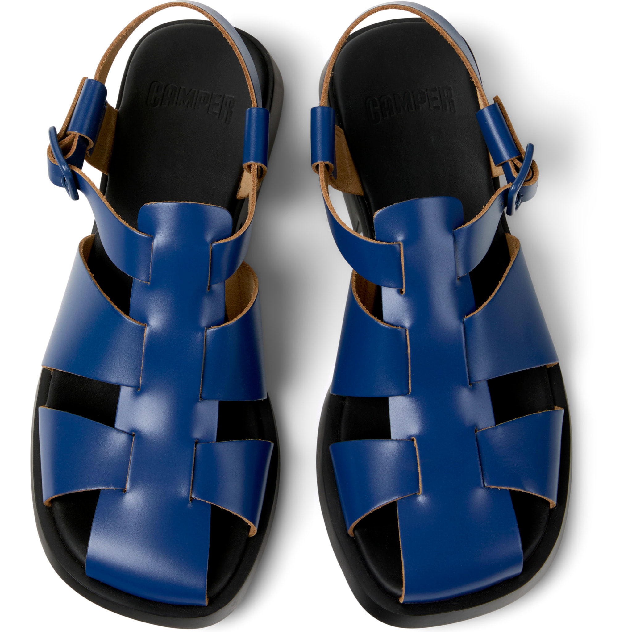 Sandalias - CAMPER Dana - Azul - Cuero liso