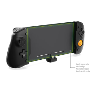 Impugnatura controller compatibile con Nintendo Switch TNS-1125. Connessione automatica, funzioni di mappatura, motori a vibrazione, sensori giroscopici