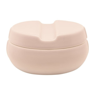 Boite à cotons Céramique SENSE Blush matt Elements by Spirella