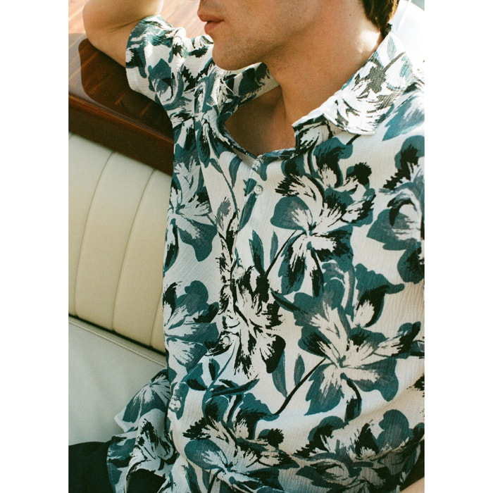 Camicia a fiori