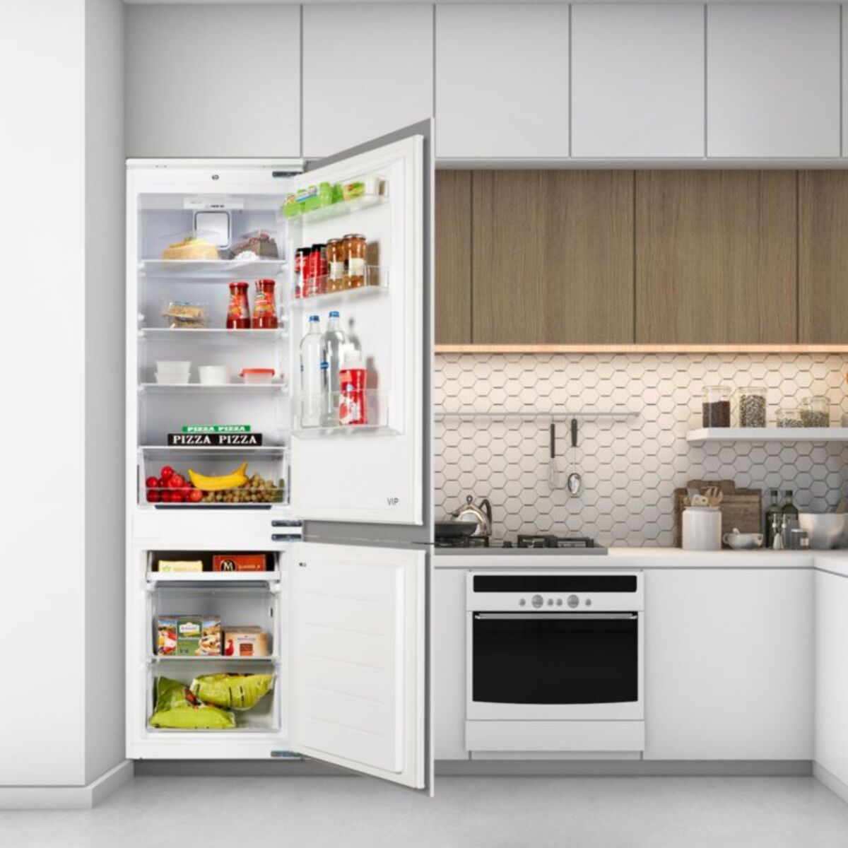 Réfrigérateur combiné encastrable ESSENTIELB ERCVI180-55mi