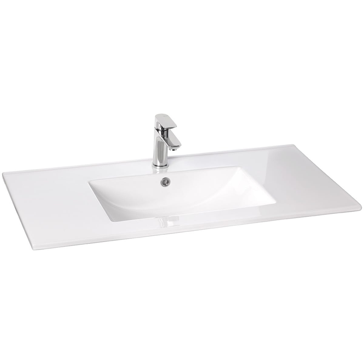 Meuble salle de bain double vasque 2 tiroirs - CHELSEA