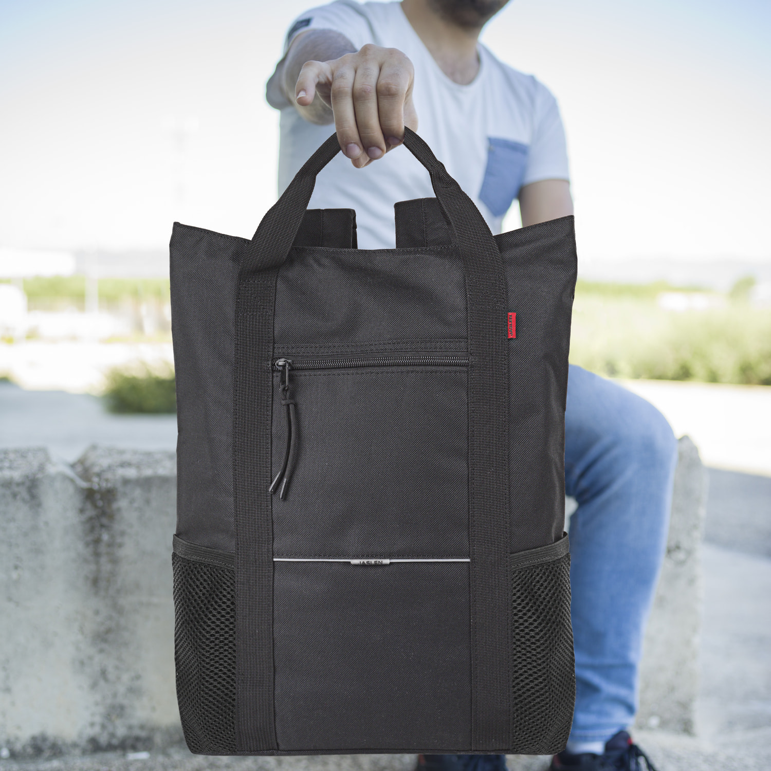 Mochila Casual/Ocio Jaslen Norwich Negro