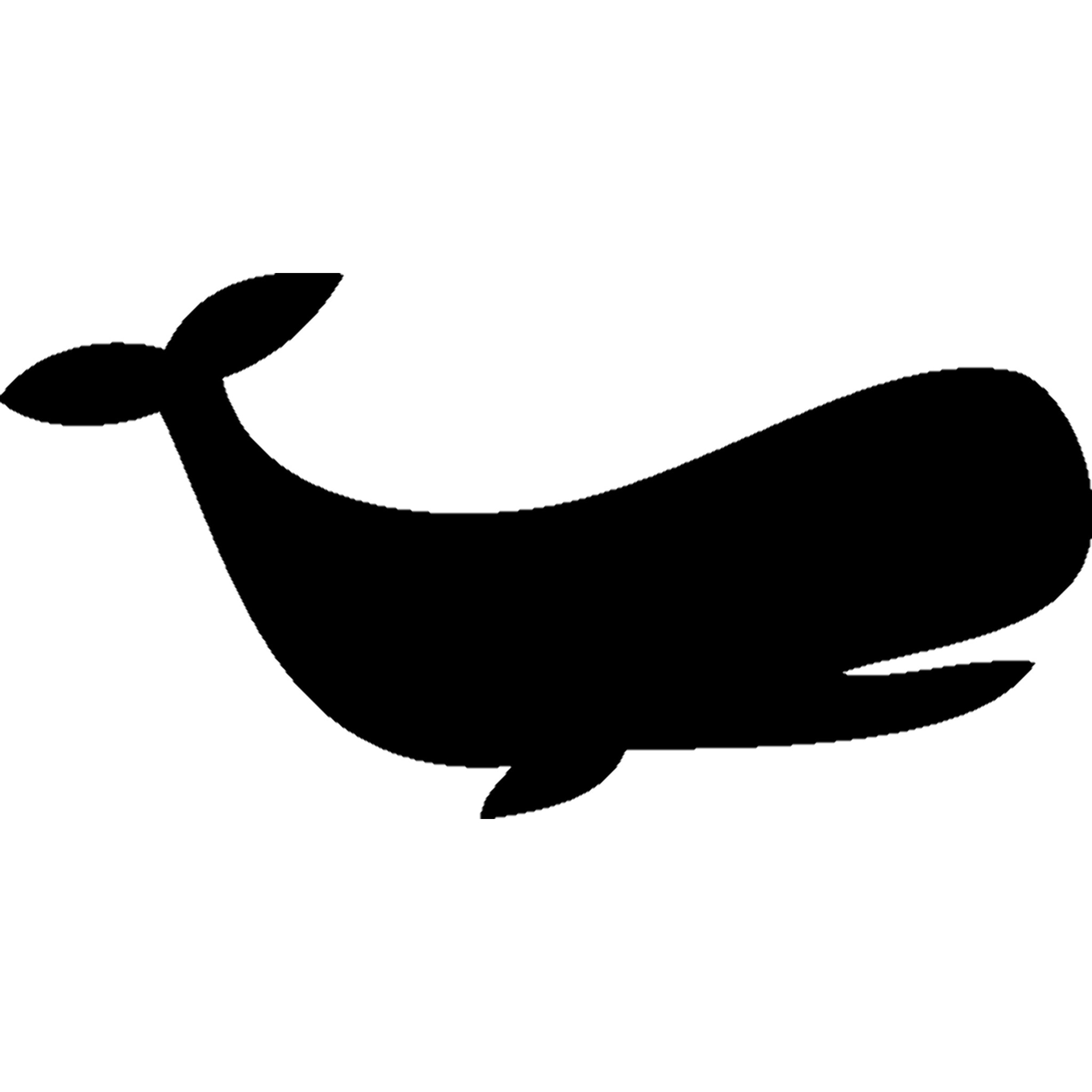 Sticker ardoise tableau noir - stickers muraux adhésif effaçable - BALEINE