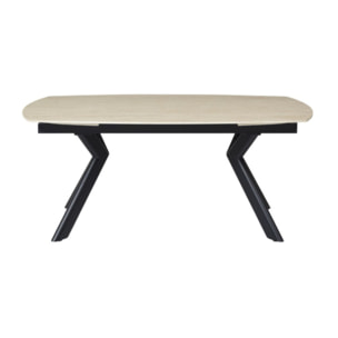 Table extensible ovale 180 à 260 cm en céramique - SYDNEY